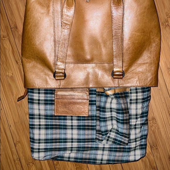 Wild West Los Angeles tan Leather shoulder Bag - Picture 9 of 11
